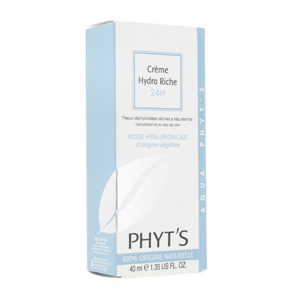 Phyt's crème Hydra Riche 24h Bio
