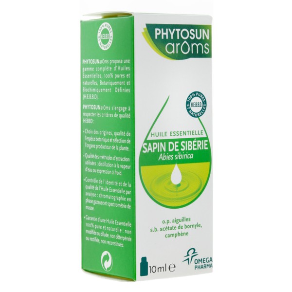 Phytosun Arôms huile essentielle Sapin de Sibérie