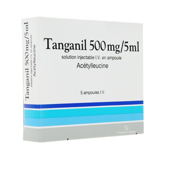 Tanganil 500mg/5ml ampoules injectables