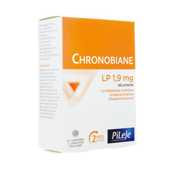 Pileje Chronobiane LP 1,9 mg comprimés