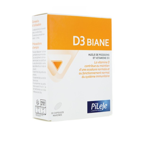 Pileje D3 Biane capsules
