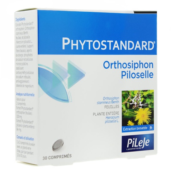 Pileje Phytostandard orthosiphon piloselle comprimés