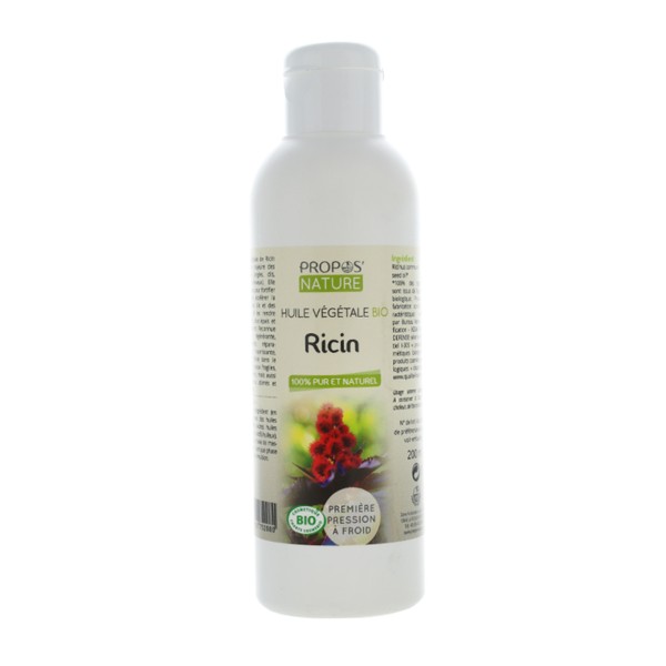 Propos Nature huile de Ricin Bio