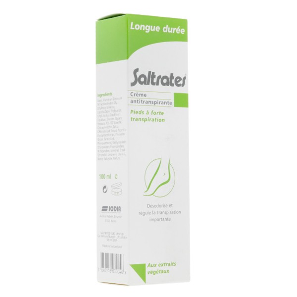 Saltrates Crème anti transpirante