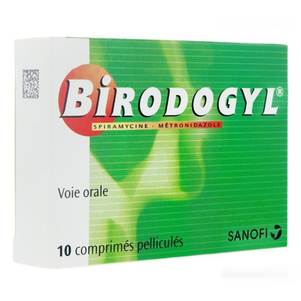 Birodogyl 10 Comprimes Medicament Antibiotique