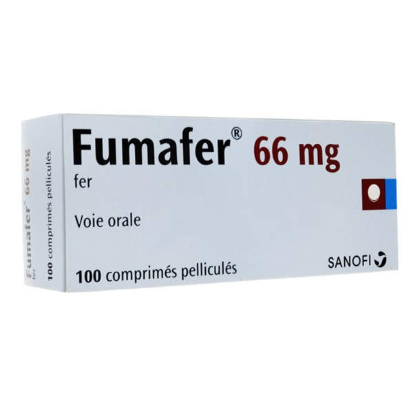 Fumafer 66 mg comprimé de Fer