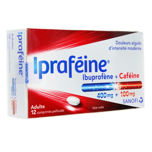 Ipraféine 400/100mg comprimés