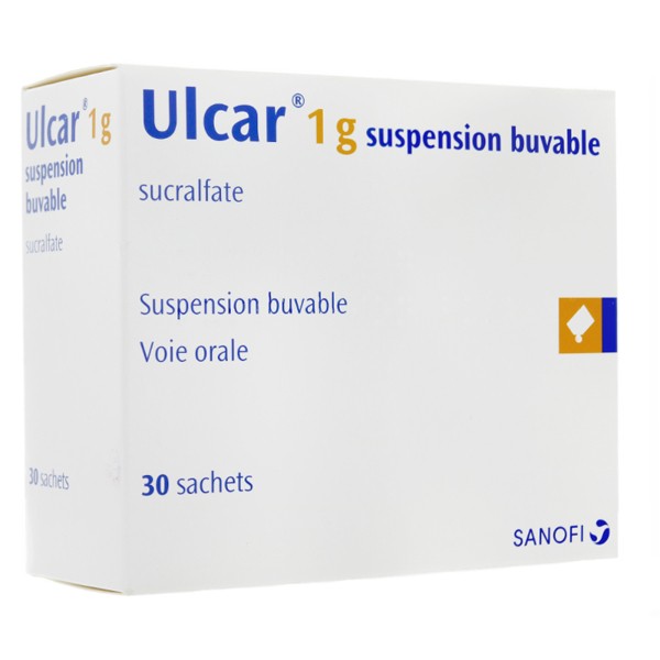 Ulcar 1 g suspension buvable sachets
