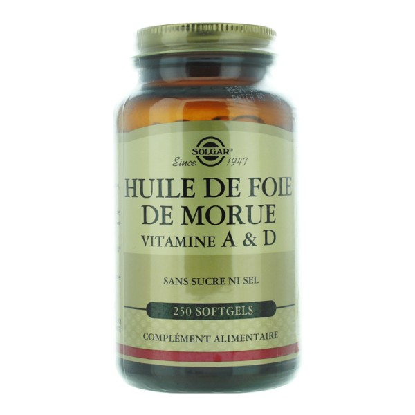 Solgar Huile de Foie de Morue