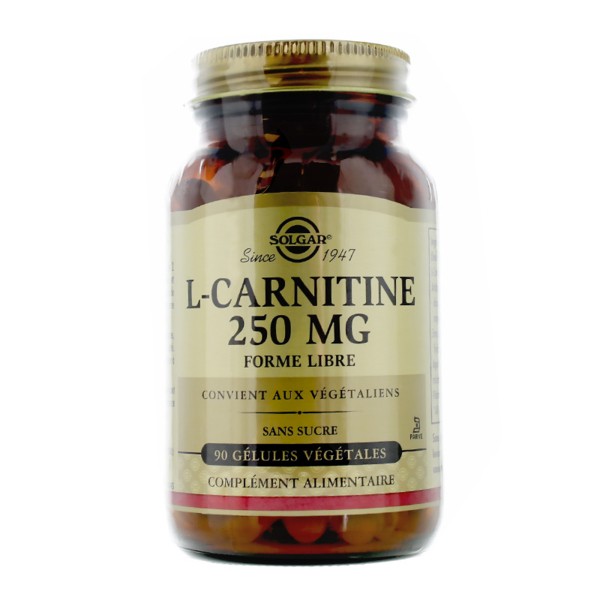 Solgar L-Carnitine 250 mg gélules