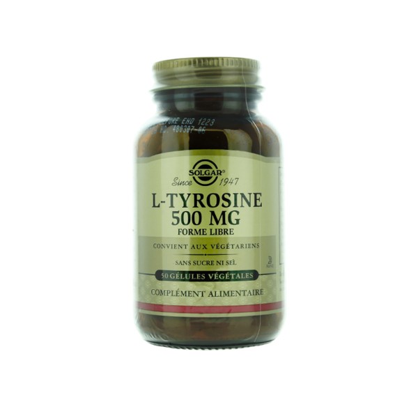 Solgar L-Tyrosine 500 mg gélules