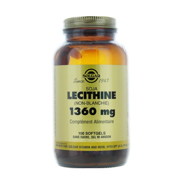 Solgar Lecithine 1360 mg capsules