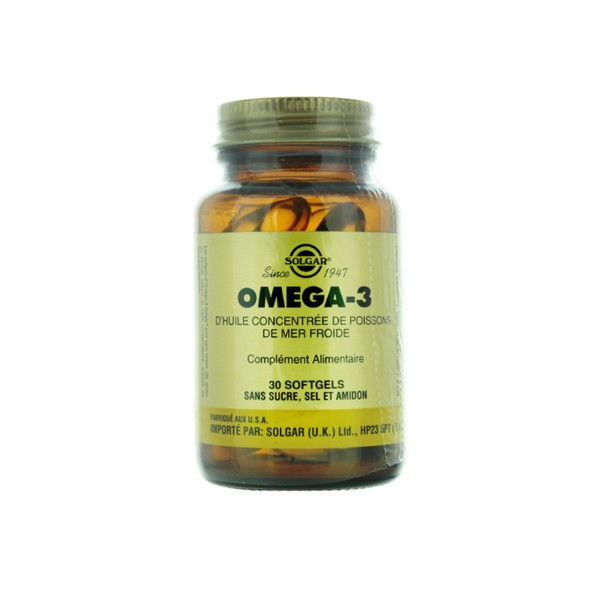 Solgar Oméga 3 capsules
