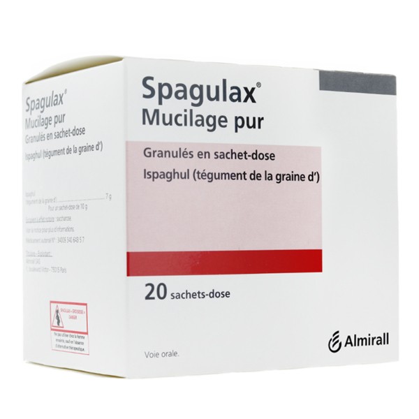 Spagulax Mucilage pur granulés sachets