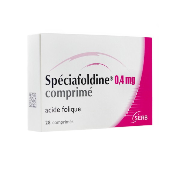 Spéciafoldine 0,4mg comprimés