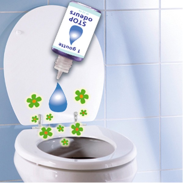 Stop odeurs d'urine gouttes - Hygiène WC et fauteuil garde robe