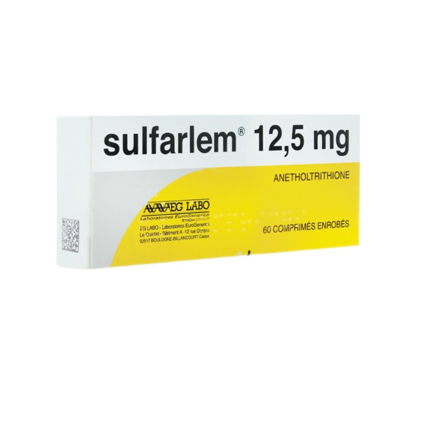 Sulfarlem 12,5 mg comprimés
