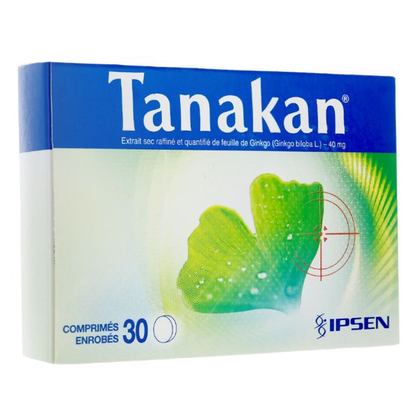 Tanakan 40 mg comprimé