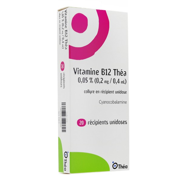 Vitamine B12 Thea collyre unidoses