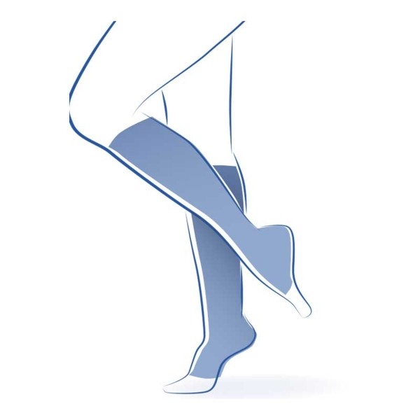 Venoflex Secret Chaussettes de Contention Pieds Ouverts Femme Classe 2