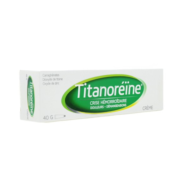 Titanoréïne crème rectale