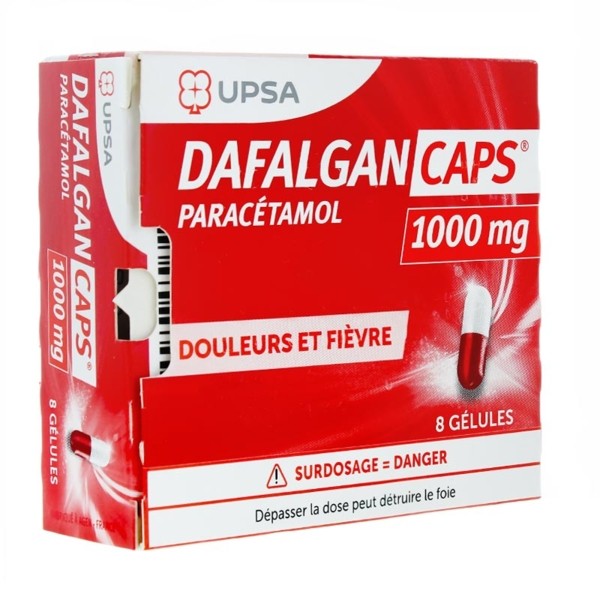 Dafalgan Caps 1000 mg gélules