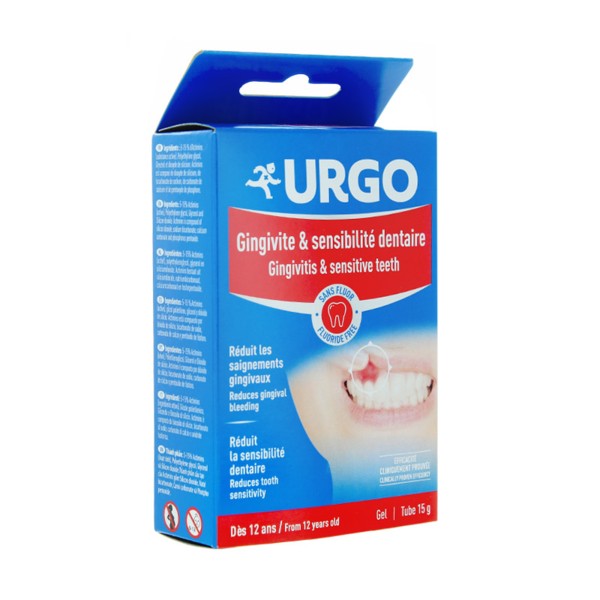 Urgo Gel gingivite et sensibilité dentaire