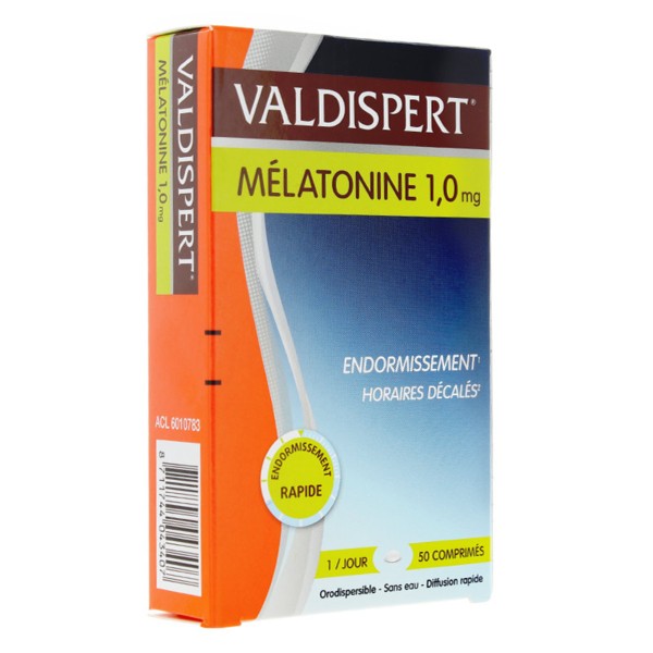 Valdispert Melatonine 1 mg comprimés orodispersibles
