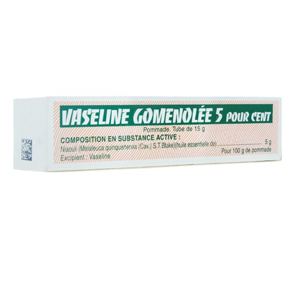 Vaseline gomenolée 5% pommade