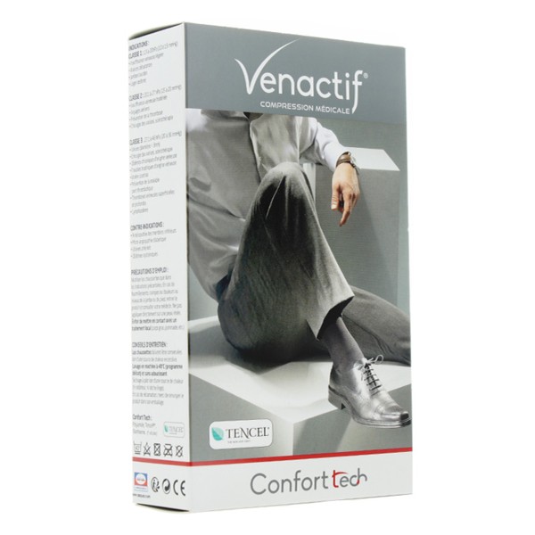 Gibaud Venactif Confort Tech Chaussettes de contention Homme Classe 2