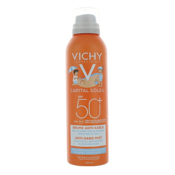 Vichy Capital Soleil brume solaire anti-sable enfant SPF 50+