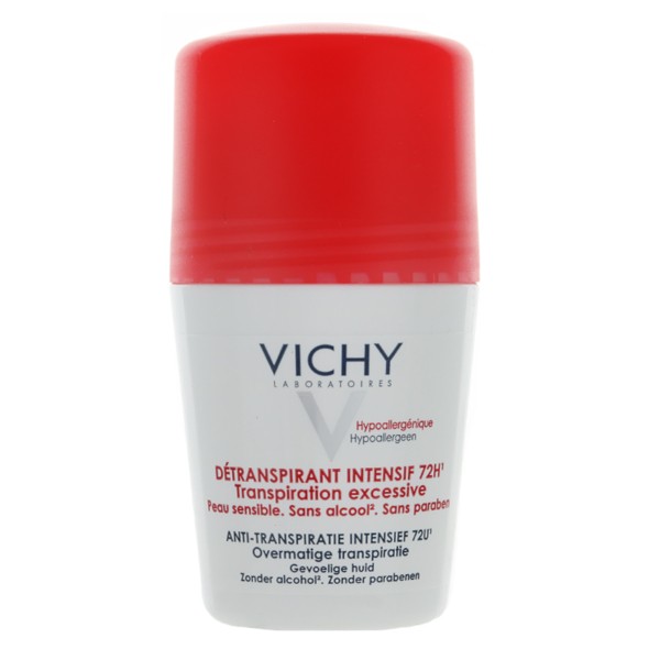 Vichy déodorant détranspirant intensif 72h bille