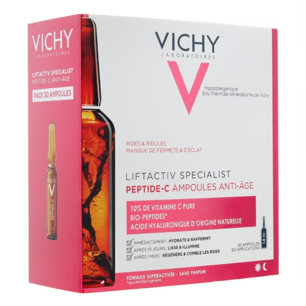 Vichy Liftactiv Specialist ampoules anti âge Rides, fermeté, éclat