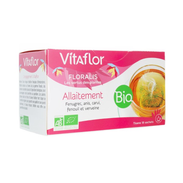 Vitaflor Bio Tisane allaitement sachets