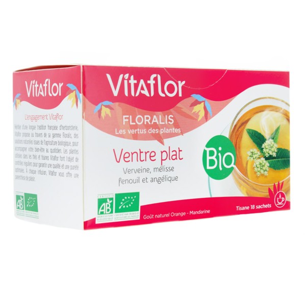 Vitaflor Bio Tisane ventre plat sachets