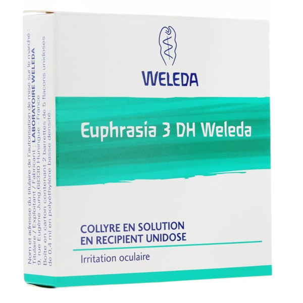 Weleda Euphrasia 3DH collyre unidoses