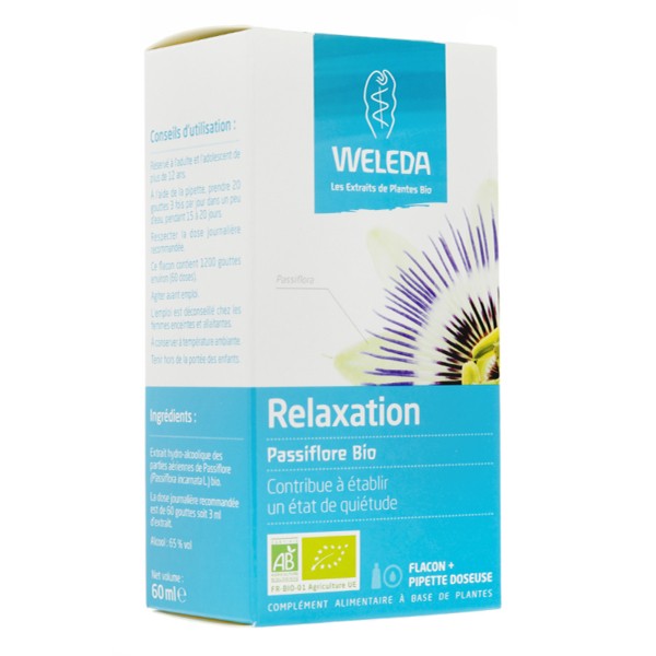 Weleda Relaxation extrait bio passiflore