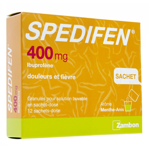 Spedifen 400 mg granulés sachets