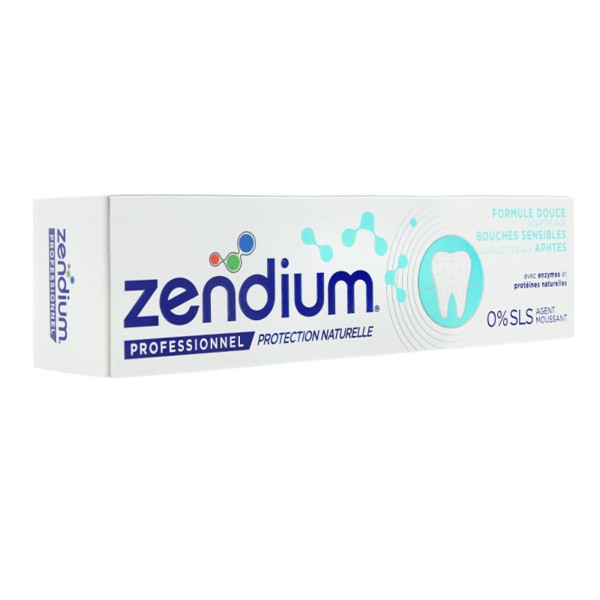 Zendium Professionnel dentifrice protection Formule douce