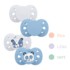 Biolane Sucette anatomique silicone +18 mois