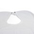Bavoir imperméable 2 faces coton blanc 70 x 50 cm