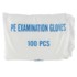 Gants polyéthylène 100 unités