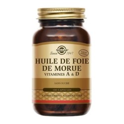Solgar Huile de Foie de Morue capsules