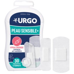 Urgo Peau sensible+ pansements assortis