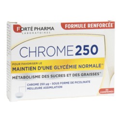 Forté Pharma Chrome 250 comprimé