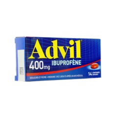 Advil 400 Mg 14 Comprimes Ibuprofene Medicament Anti Inflammatoire