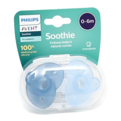 Philips Avent Lot de 2 sucettes Soothie Heart en silicone de