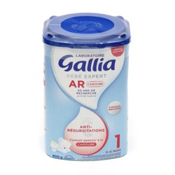 Rappel de produit d'un lot de lait infantile Pré-Gallia Bébé
