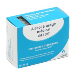 Alcool Modifié 70° biocide Gilbert 500 ml - FM Medical