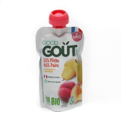 Good Goût Gourde Compote de Fruits Pomme Gala Bio +4m Bio 120g